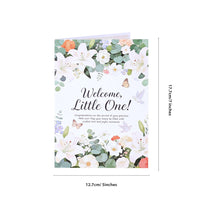 New Baby Welcome Flip Pop Up Card