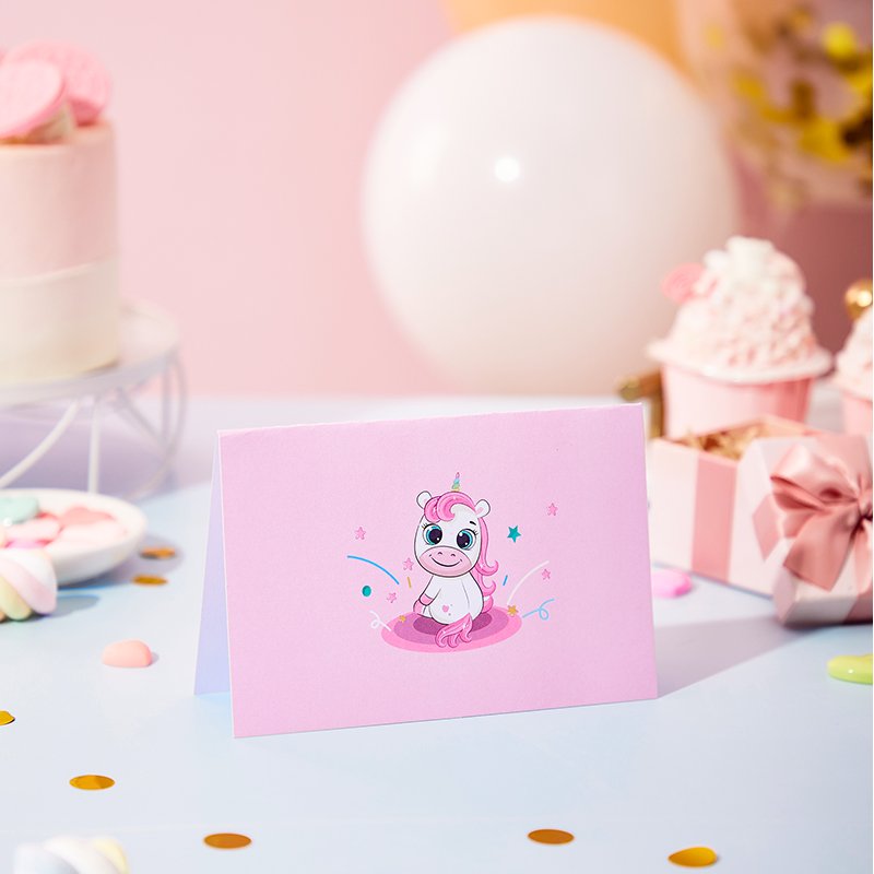 Unicorn Greeting Card