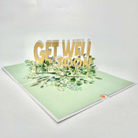 Get Well Soon 3D Pop Up Card
