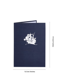 Sailboat 3D Pop Up Card