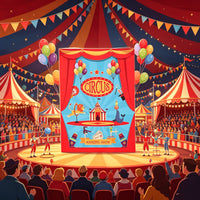 Circus Pop Up Card