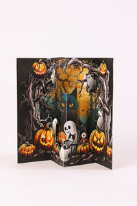 Hollow-Out Black Cat 3D Pop Up Card