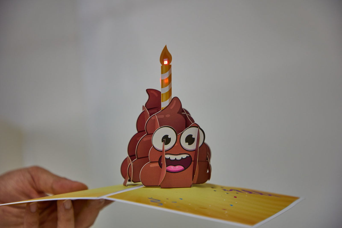LED Lights & Music Fun Birthday 3D Pop Up Card