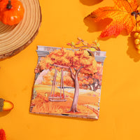 Autumn Garden 3D Pop Up Card