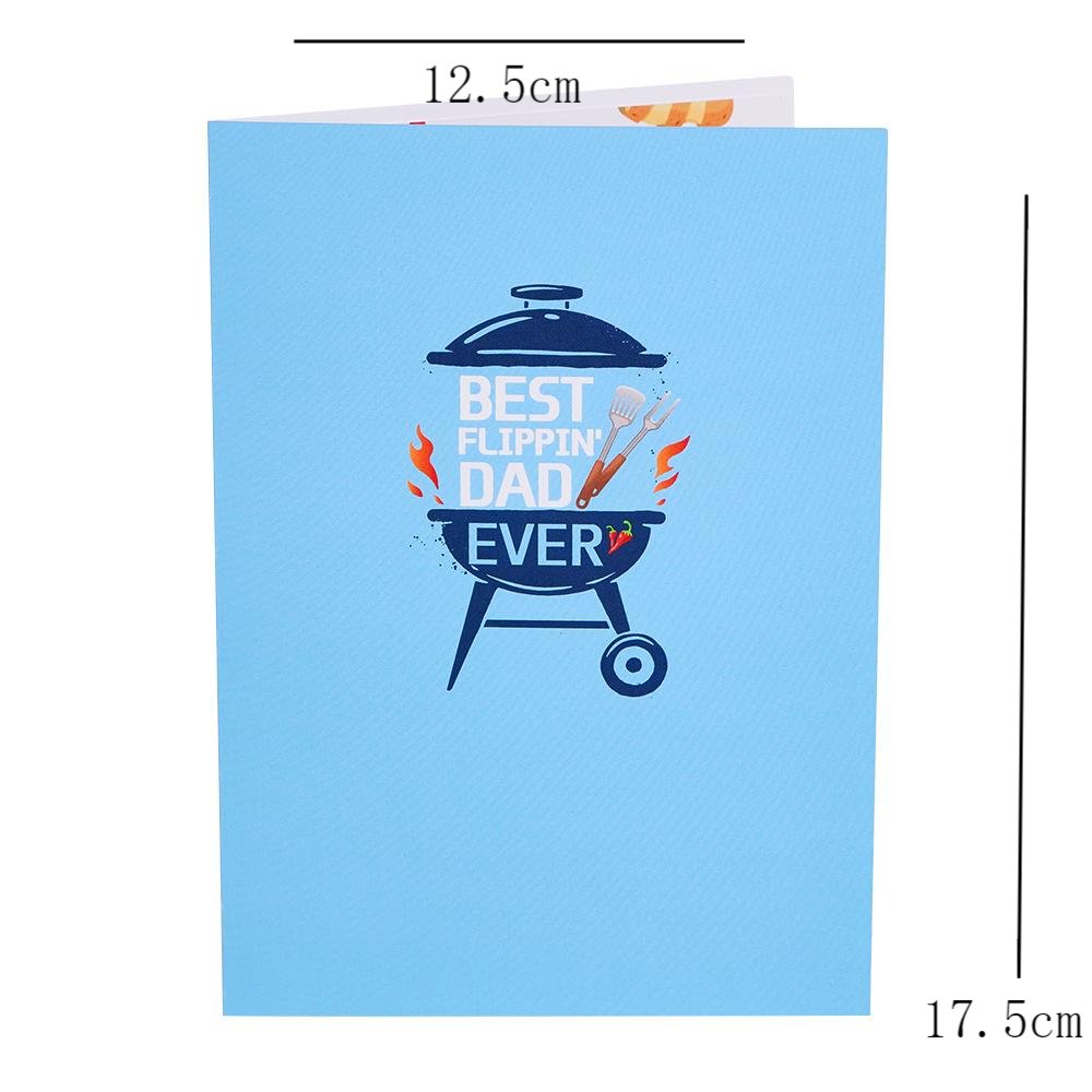 Happy Father's Day Pop-Up Card （Cooking）