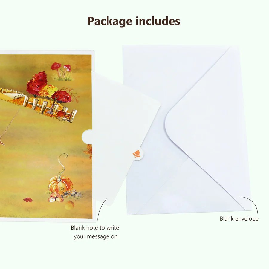 Pumpkin Wheelbarrow Halloween Greeting Card