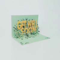 Get Well Soon 3D Pop Up Card