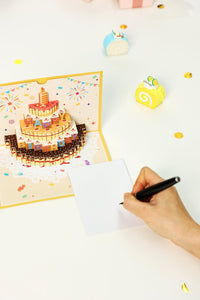 Cake 3D Pop Up Card