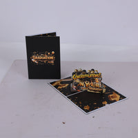 Congratulations Graduation 3D Pop Up Card