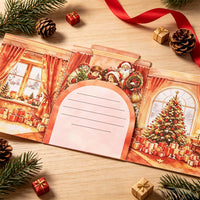 Christmas Double Door Pop Up Card