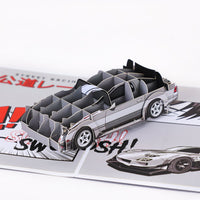 JDM Sports Car Flip Pop Up Card