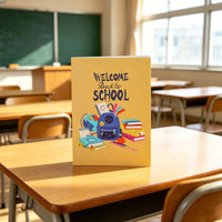 Back To School 180° 3D Pop Up Card