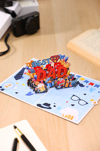World's Best Dad Greeting Card