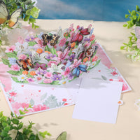 Pink Lily 3D Pop Up Card