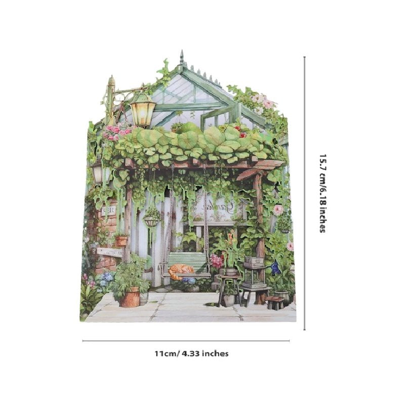 Garden Double Door Card