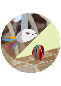 Cat Tree 3D Pop Up Card