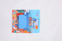 Puppy Hanging Basket Party Birthday Greeting Card