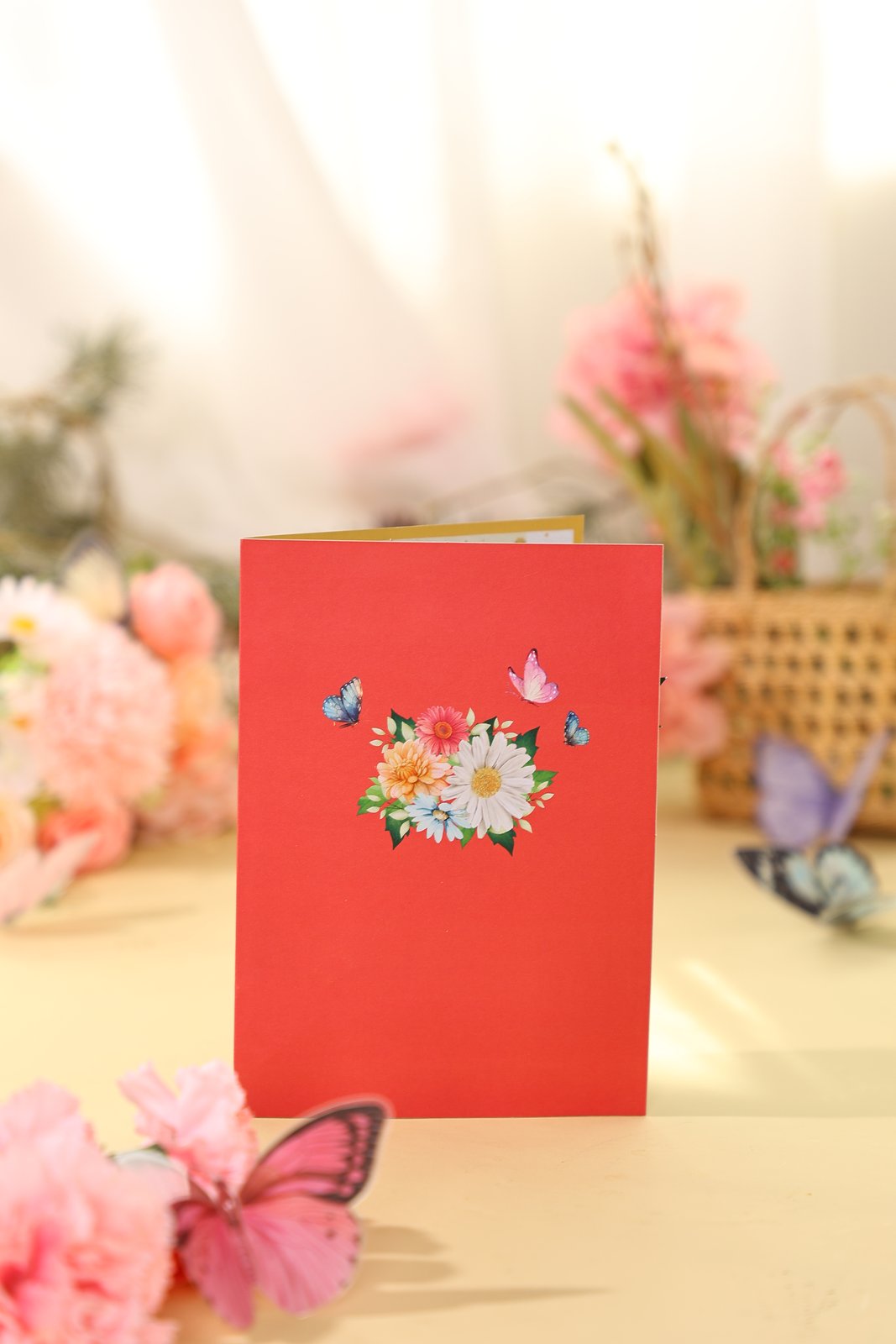 Heart Butterfly Greeting Card