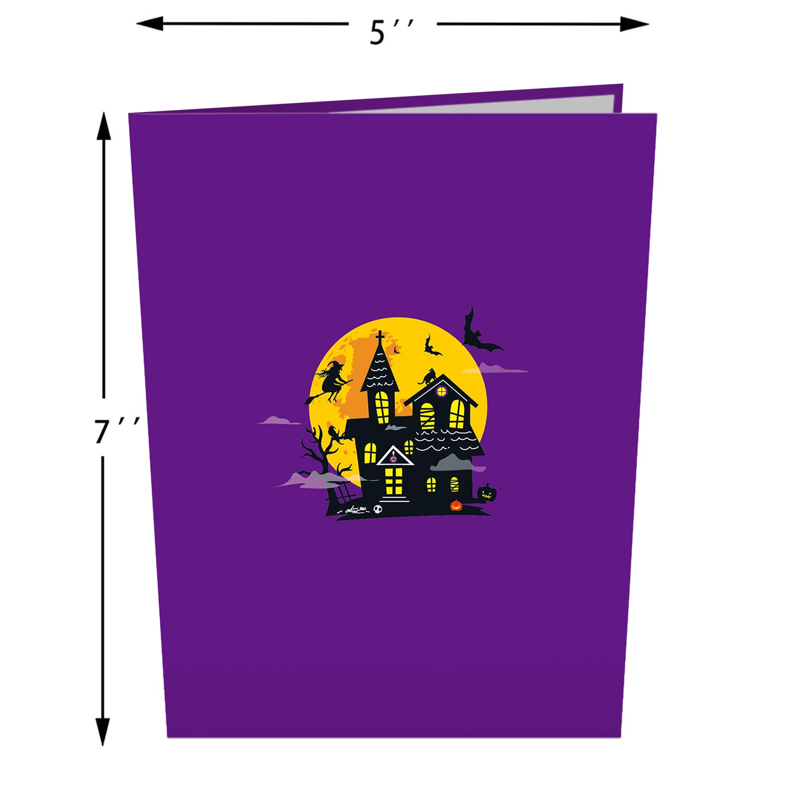 Haunted House 3D Pop Up Halloween Card