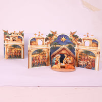 Relief Nativity Greeting Card