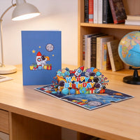 Astronaut Birthday Greeting Card