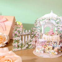 Garden Gazebo Wedding 3D Pop Up Card