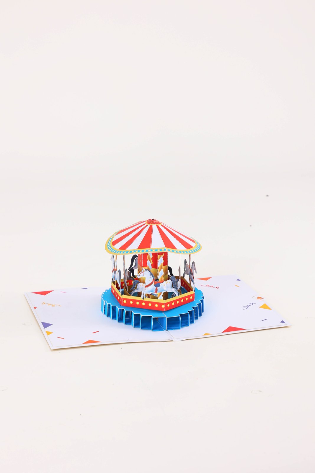 Carousel 3D Pop Up Card