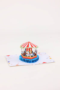Carousel 3D Pop Up Card