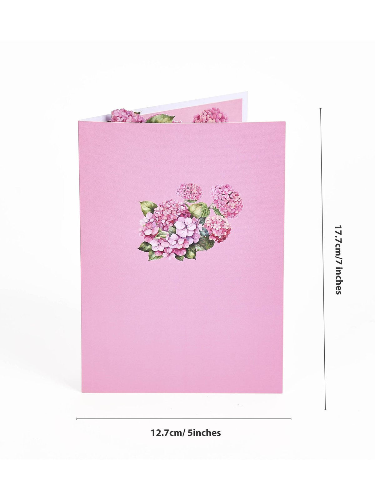 Hydrangea Bouquet 3D Pop Up Card