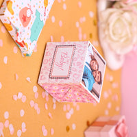 Baby Party Surprise Card Pink
