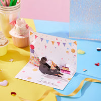 Compliment Cat Greeting Card