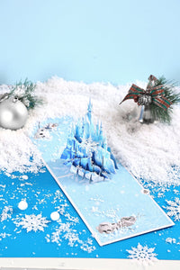 Frozen Castle 3D Pop Up Card