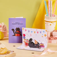 Compliment Cat Greeting Card