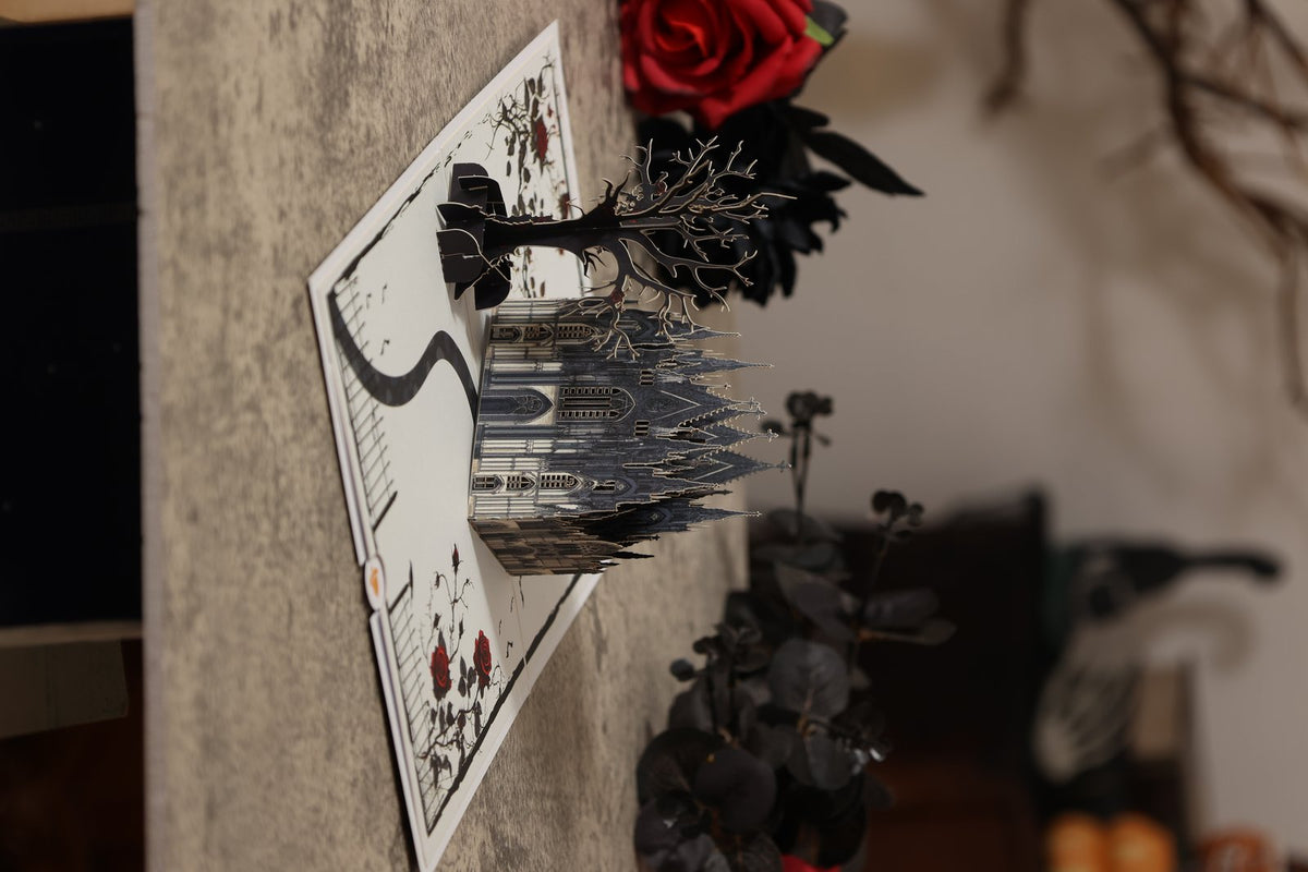 Gothic Architecture 3D Pop Up Card