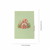 Strawberry Gnome Greeting Card