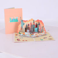 New York City Architecture Pop Up Card