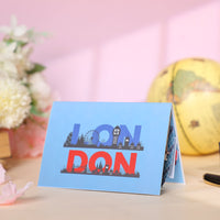 London City 90° 3D Pop Up Card