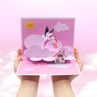 Baby Shower 3D Pop Up Card