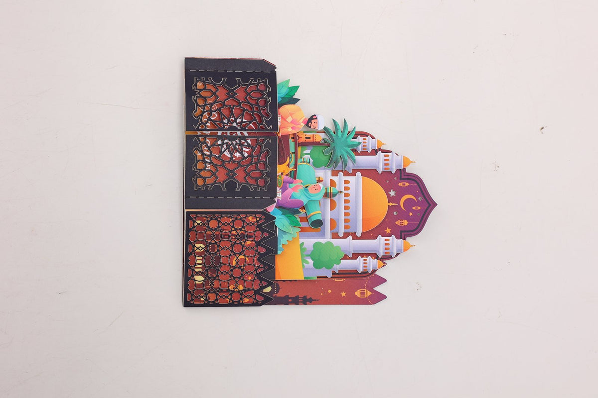 Muslim Ramadan Festival 3D Pop Up Card