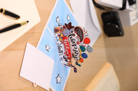 Simple Style Father's Day 3D Pop Up Card