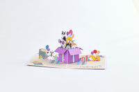 Dog Celebration Birthday Greeting Card