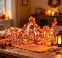 Thanksgiving Double Door Pop Up Card