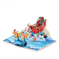 Dog Christmas Greeting Card