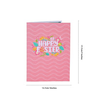 Easter Pink Flip Pop Up Card