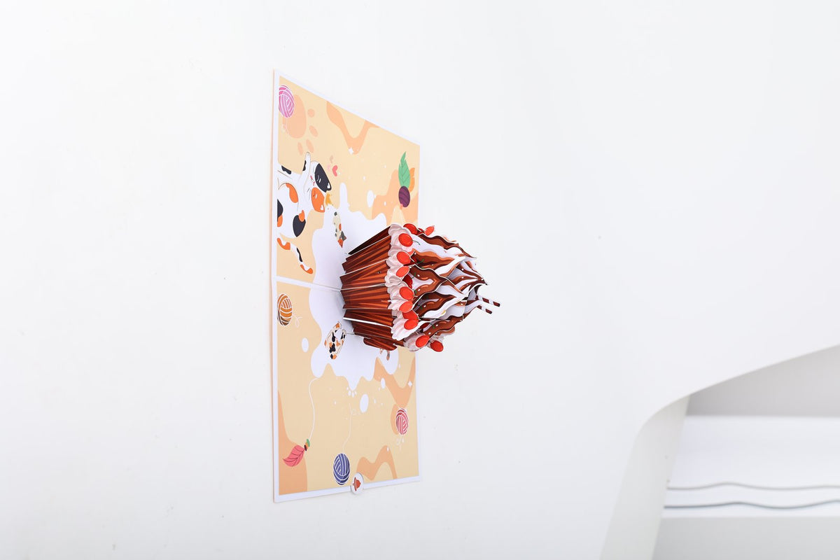 Cupcake 3D Pop Up Card