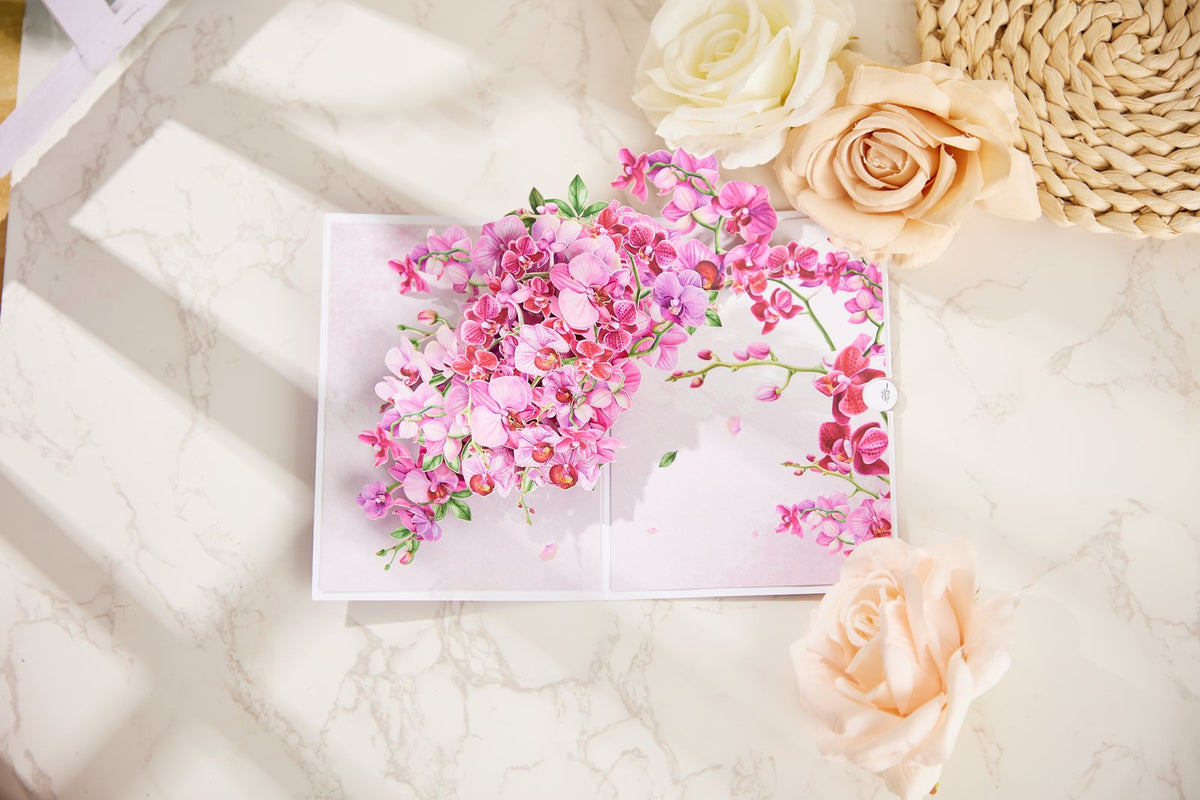 Orchid Greeting Card