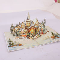 Nativity House Greeting Card
