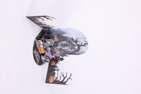 Halloween Haunted House Flip Pop Up Card