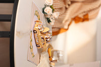 Yellow Flower Cart 3D Pop Up Card