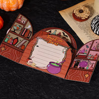 Magic Kitten Double Door 3D Pop Up Card